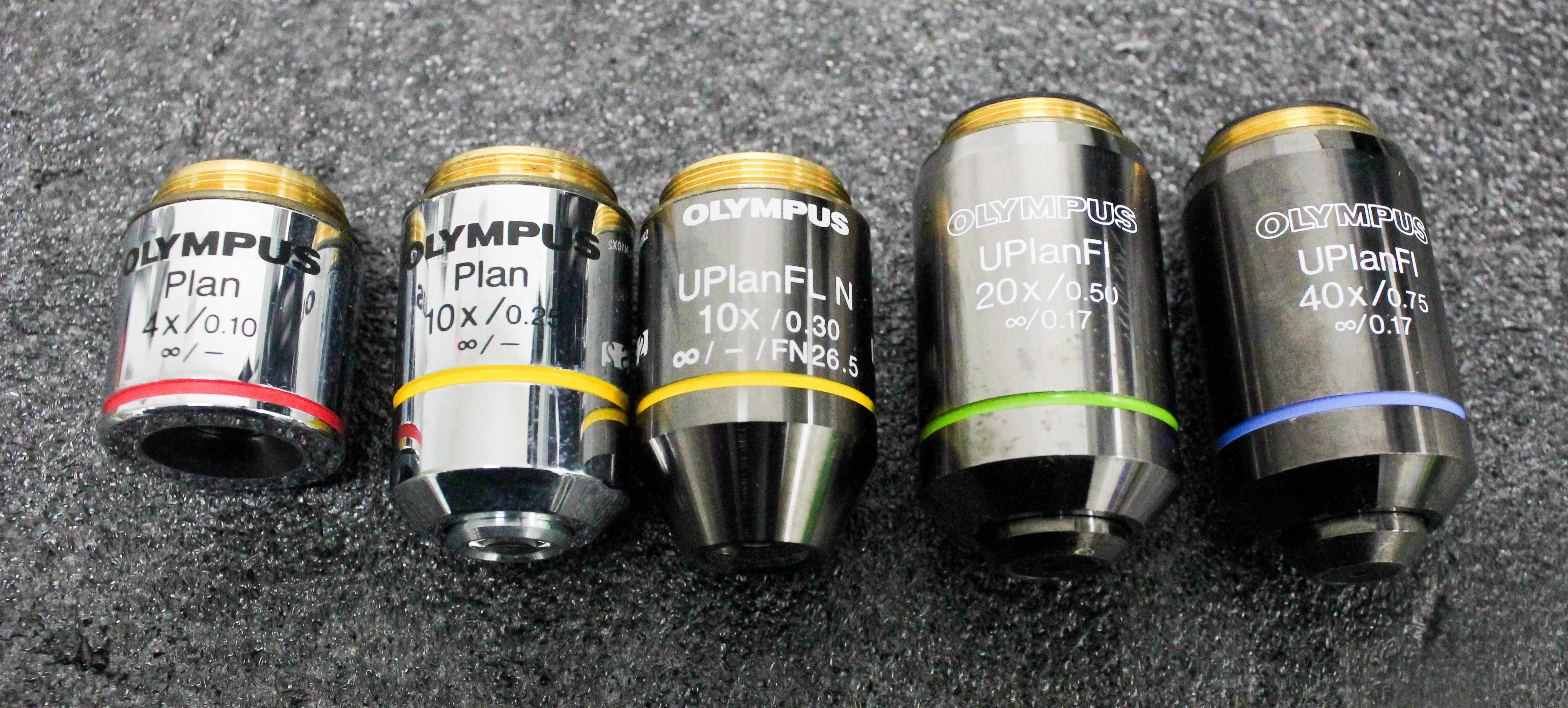 Olympus BX60F5 Microscope Lab Research Fluorescence Imaging Optics