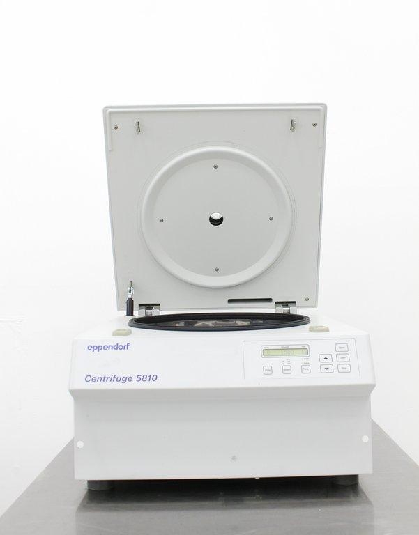 Eppendorf 5810 Floor Centrifuge with A-4-62 Rotor - In Use Fair Condition