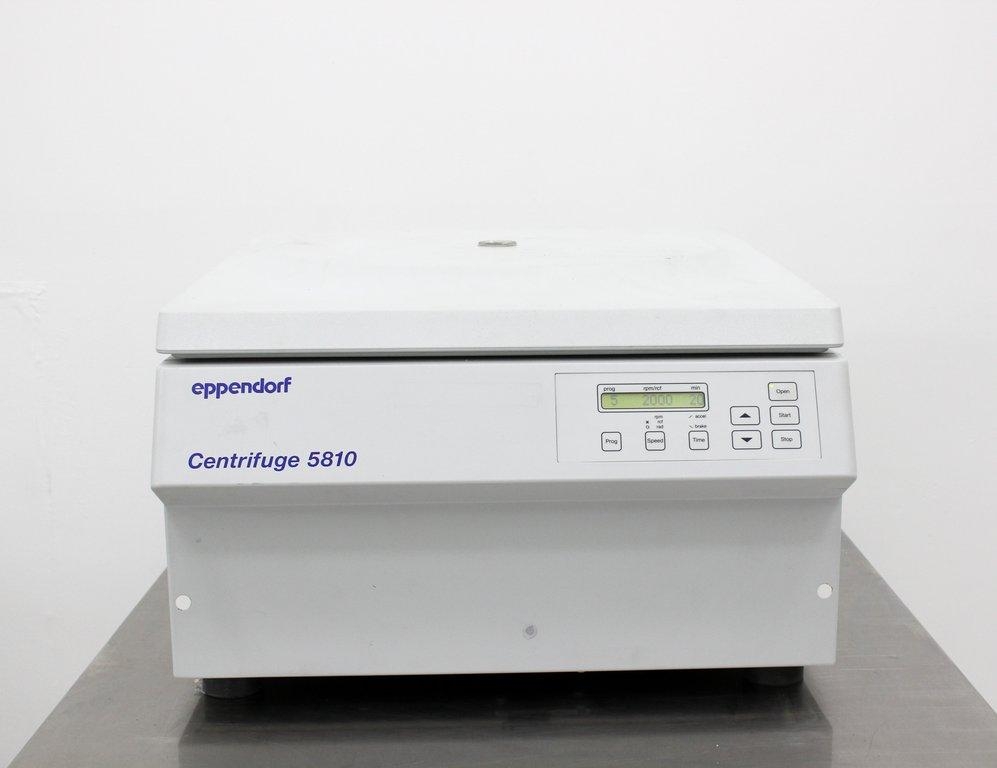 Eppendorf 5810 Floor Centrifuge with A-4-62 Rotor - In Use Fair Condition