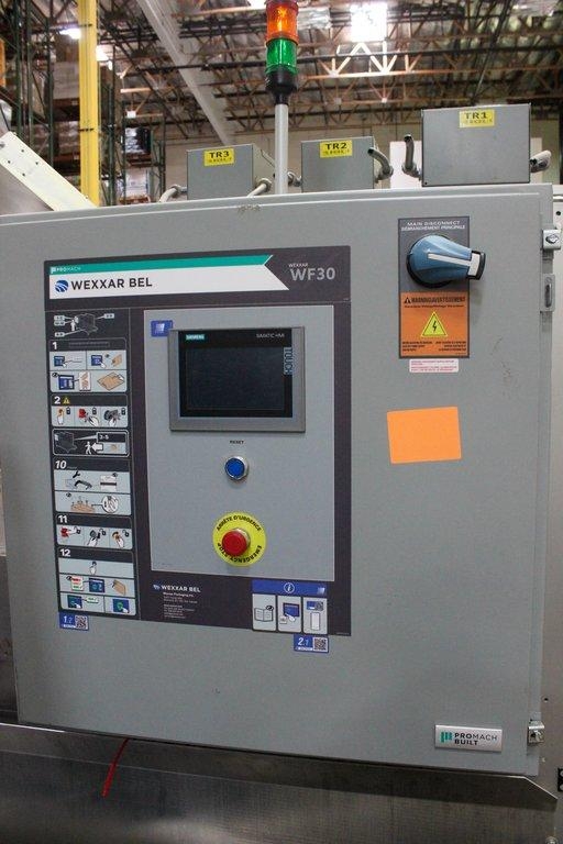 WEXXAR BEL WF-30H Case Former with Problue Fair Condition for Packaging