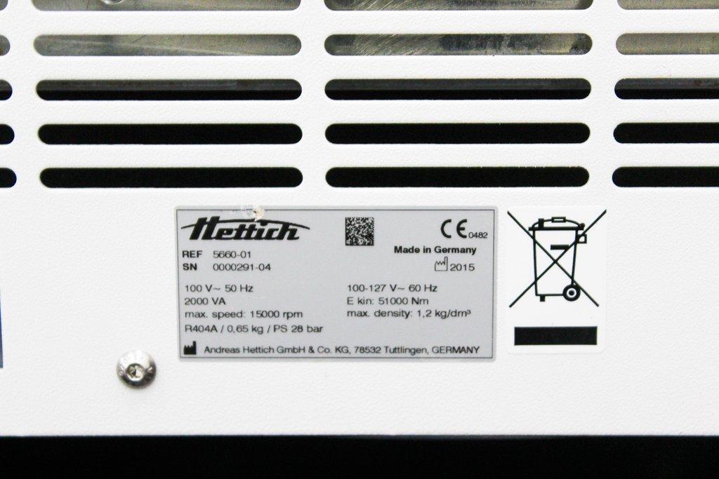 Hettich ROTANTA 460R Floor Centrifuge for Repair/Parts, Needs Investment