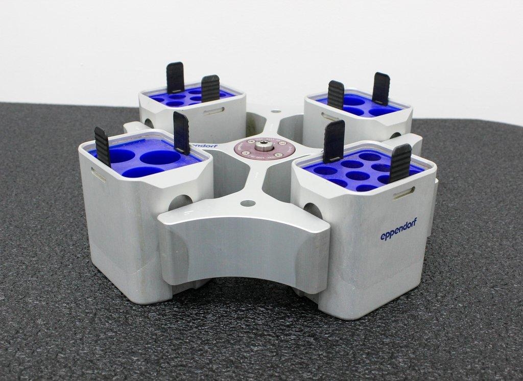 Eppendorf 5810 Floor Centrifuge with A-4-62 Rotor - In Use Fair Condition