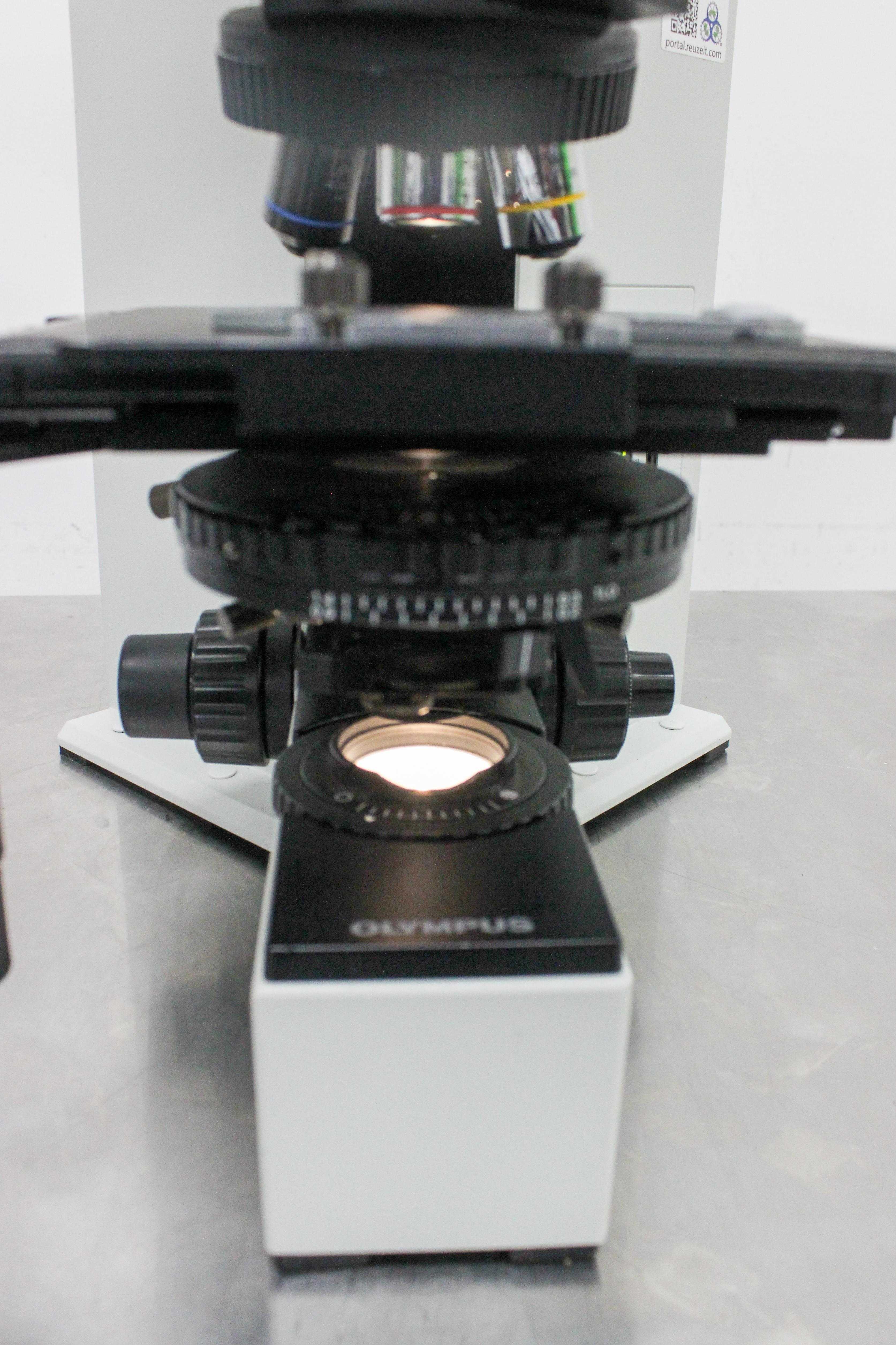 Olympus BX60F5 Microscope Lab Research Fluorescence Imaging Optics