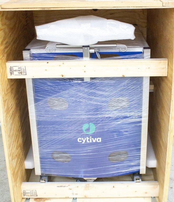 Cytiva ReadyKart Mini Fluid Processing Station with 3 Adjustable Shelves