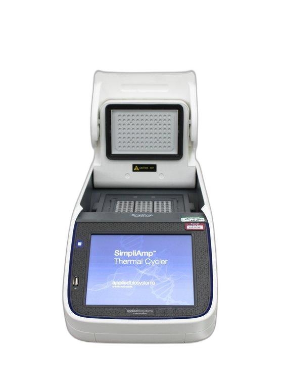 ABI SimpliAmp Thermal Cycler A24812 PCR Supports 100-240V 50/60Hz Operations