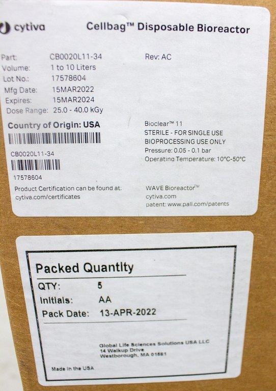 Cytiva ReadyKart Mini Fluid Processing Station with 3 Adjustable Shelves