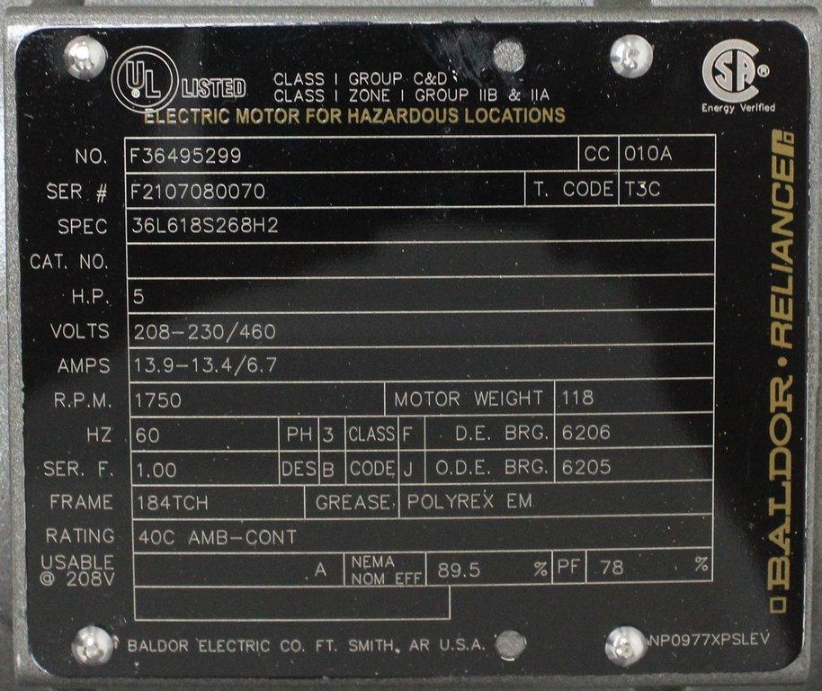 Leybold SV100B Vacuum Pump Vane 230V-460V 60Hz With User Manual 2021 Model