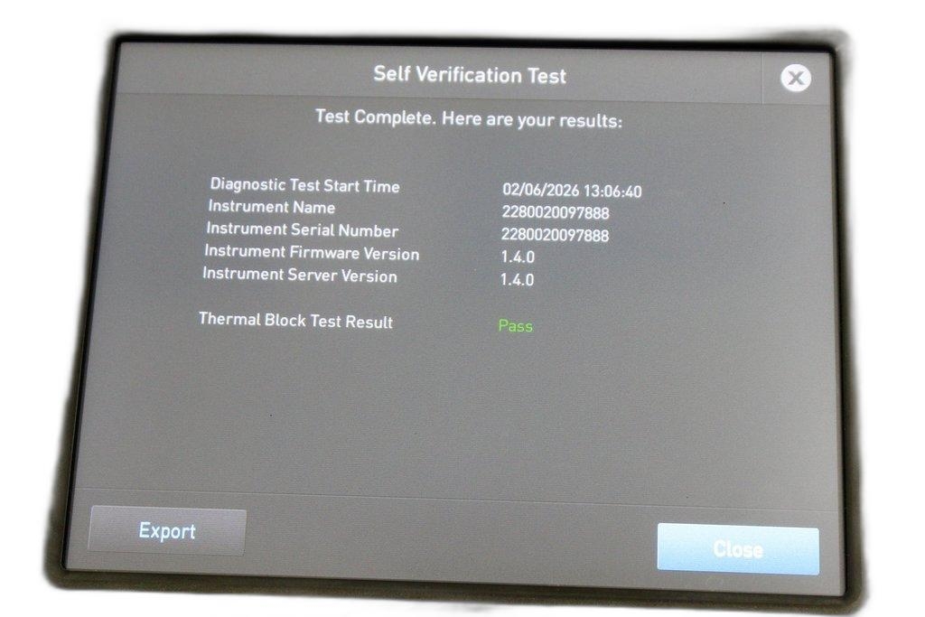 ABI SimpliAmp Thermal Cycler A24812 PCR Supports 100-240V 50/60Hz Operations