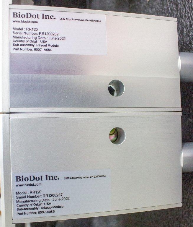 BIODOT RR120 Web Handling System Dispensing Coating Inspecting Drying New