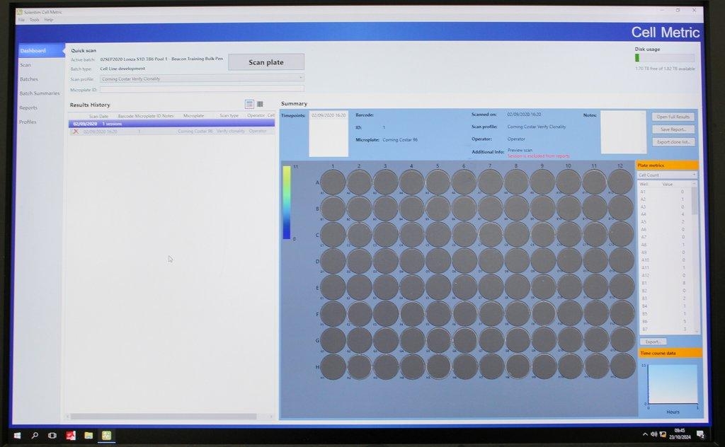 Solentim Cell Metric VIPS Cell Analyzer w/ Computer and Software 2019 Unit