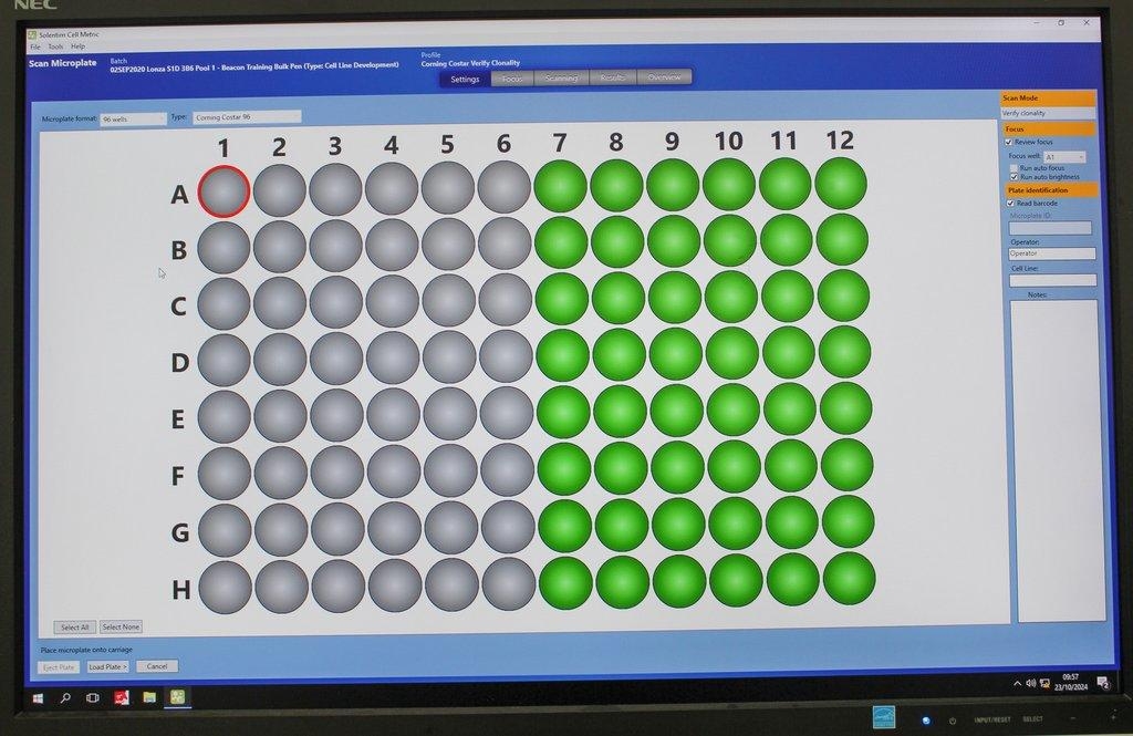Solentim Cell Metric VIPS Cell Analyzer w/ Computer and Software 2019 Unit