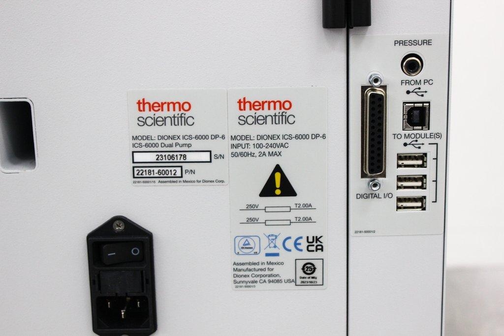 ICSP Dionex ICS-6000 DP-6 Analytical Pump Needs Repair AS-IS Sale