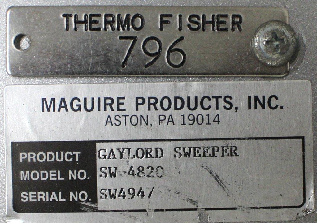 Maguire SW-4820 Gaylord Sweeper Automatic Material Removal System