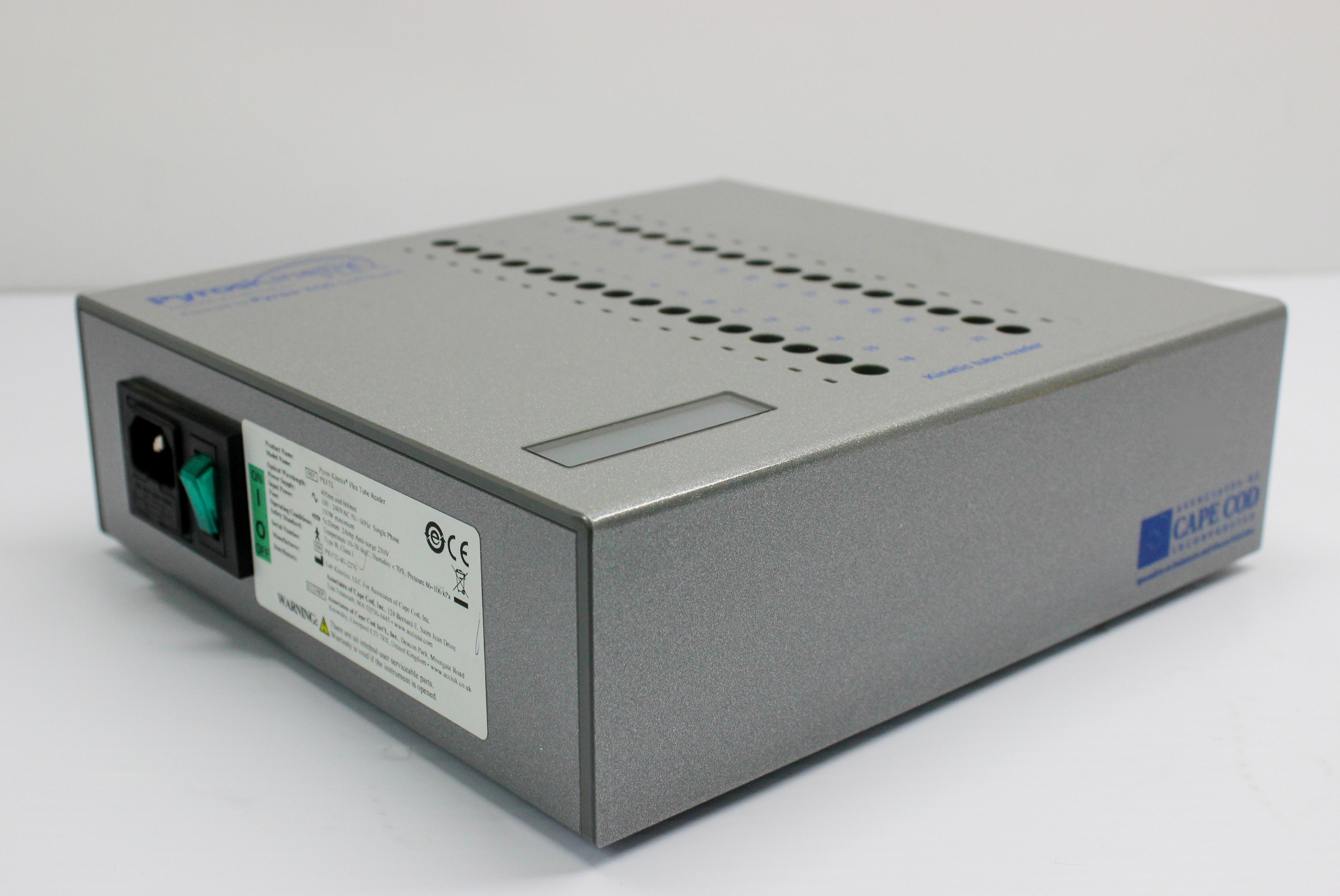 Associates Pyros Kinetix Flex PKF32 Tube Reader Kinetic Assay System in E Condition