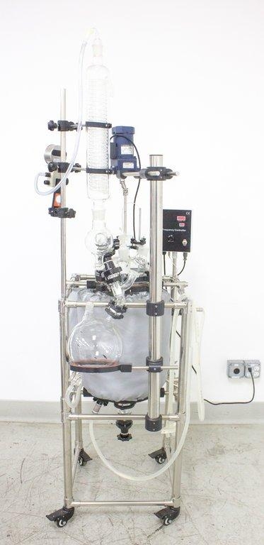 20L Jacketed Glass React HVess Chemistry Reaction System with Stir
