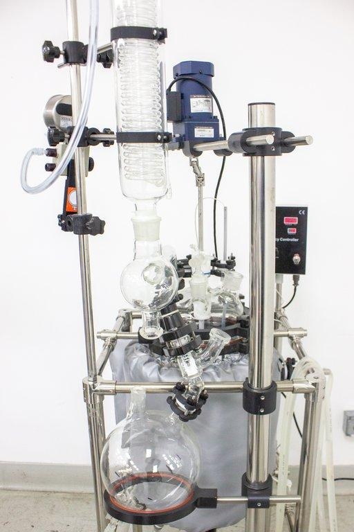 20L Jacketed Glass React HVess Chemistry Reaction System with Stir