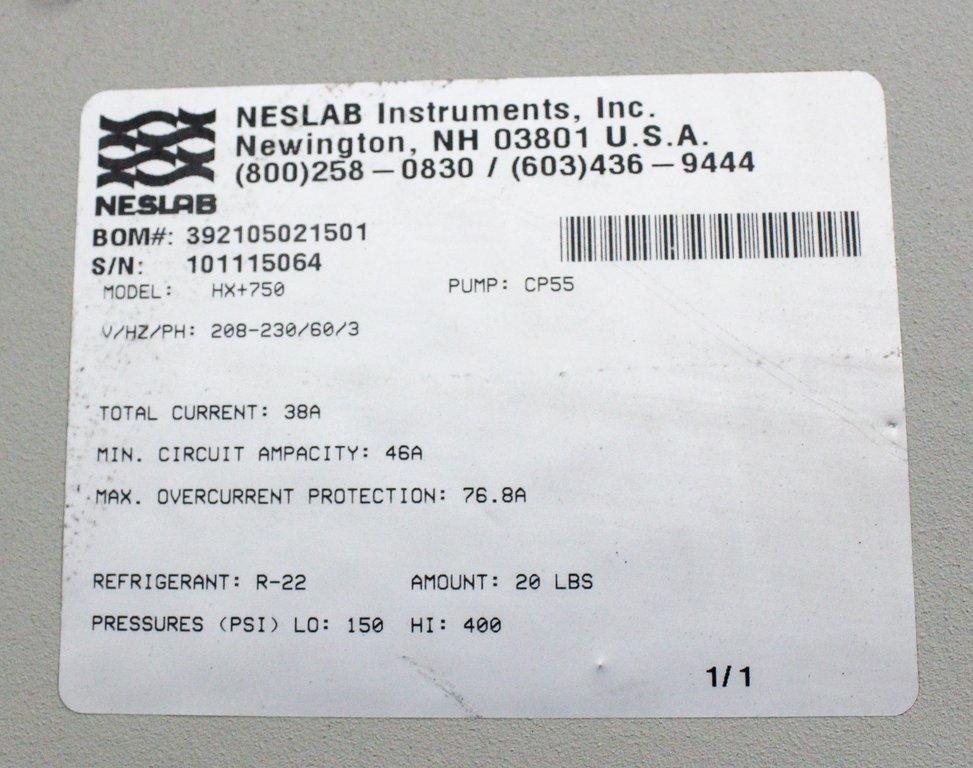 Neslab HX 750 Recirculating Chiller Industrial Medical Cooling 24000W