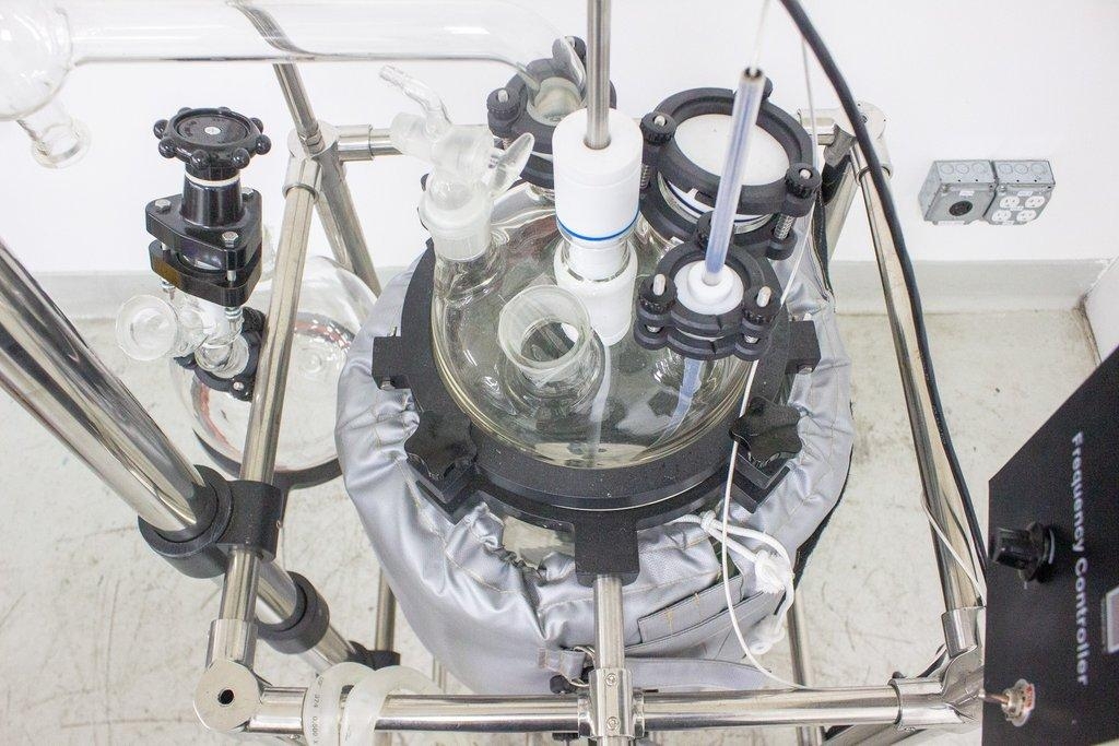 20L Jacketed Glass React HVess Chemistry Reaction System with Stir