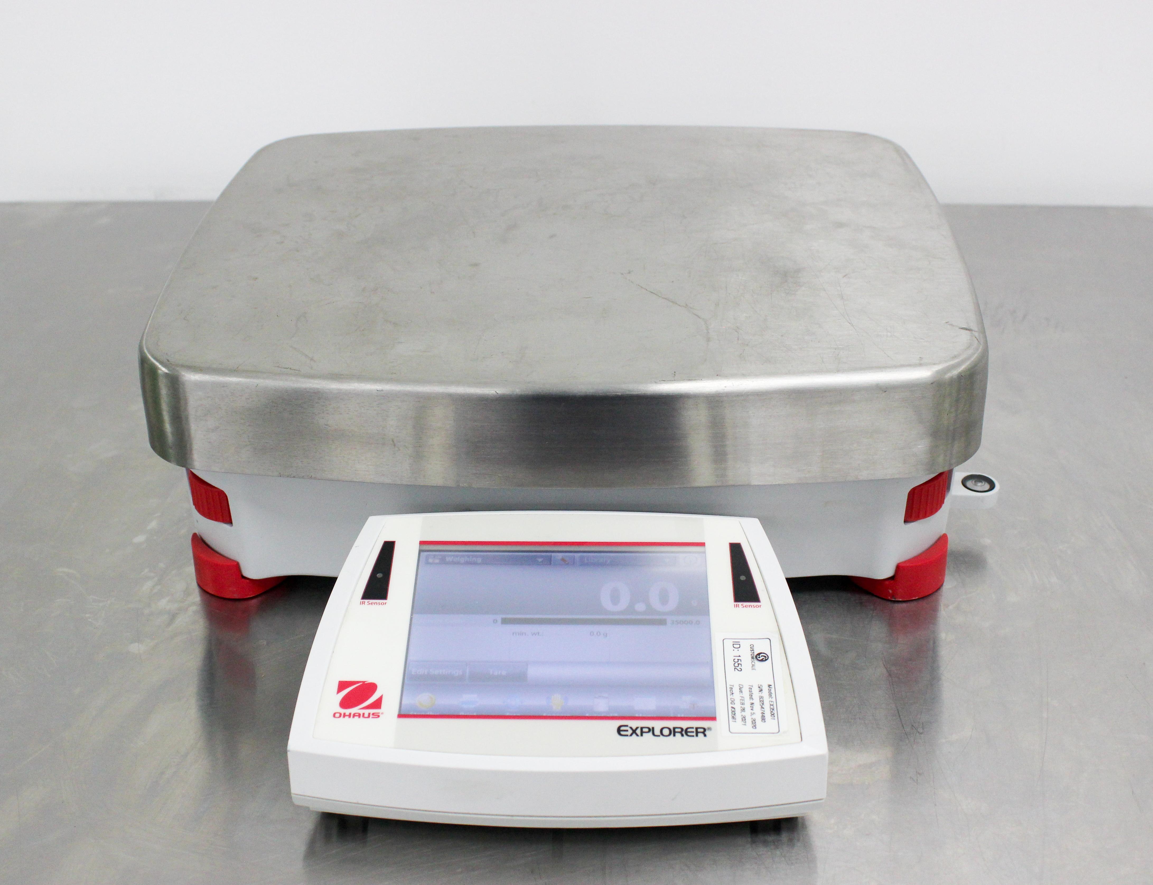 Ohaus Explorer EX35001 Precision Balance 35,000g Capacity 0.1g Readability
