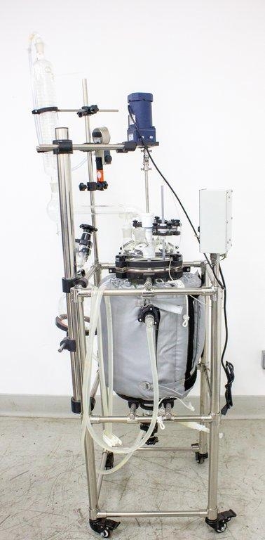 20L Jacketed Glass React HVess Chemistry Reaction System with Stir