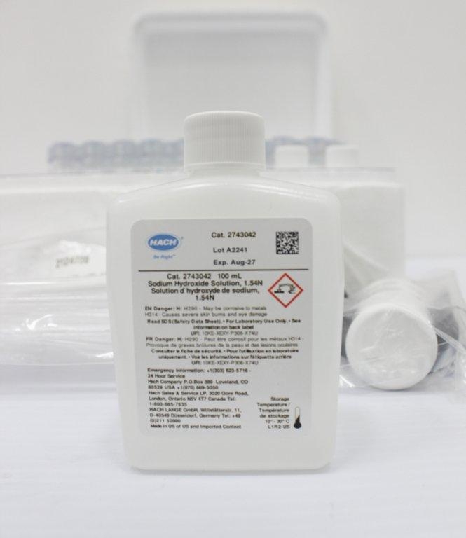 Hach 2767245 Phosphate Test Kit, High Range with Sample Cell, Turnkey System