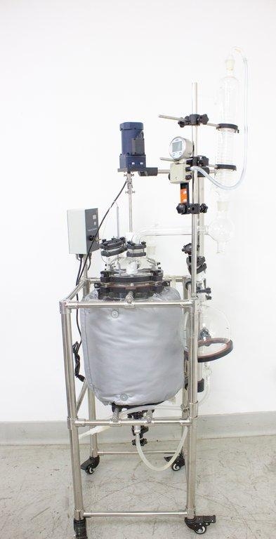 20L Jacketed Glass React HVess Chemistry Reaction System with Stir