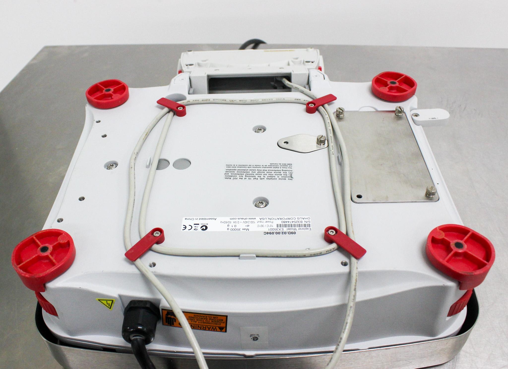 Ohaus Explorer EX35001 Precision Balance 35,000g Capacity 0.1g Readability