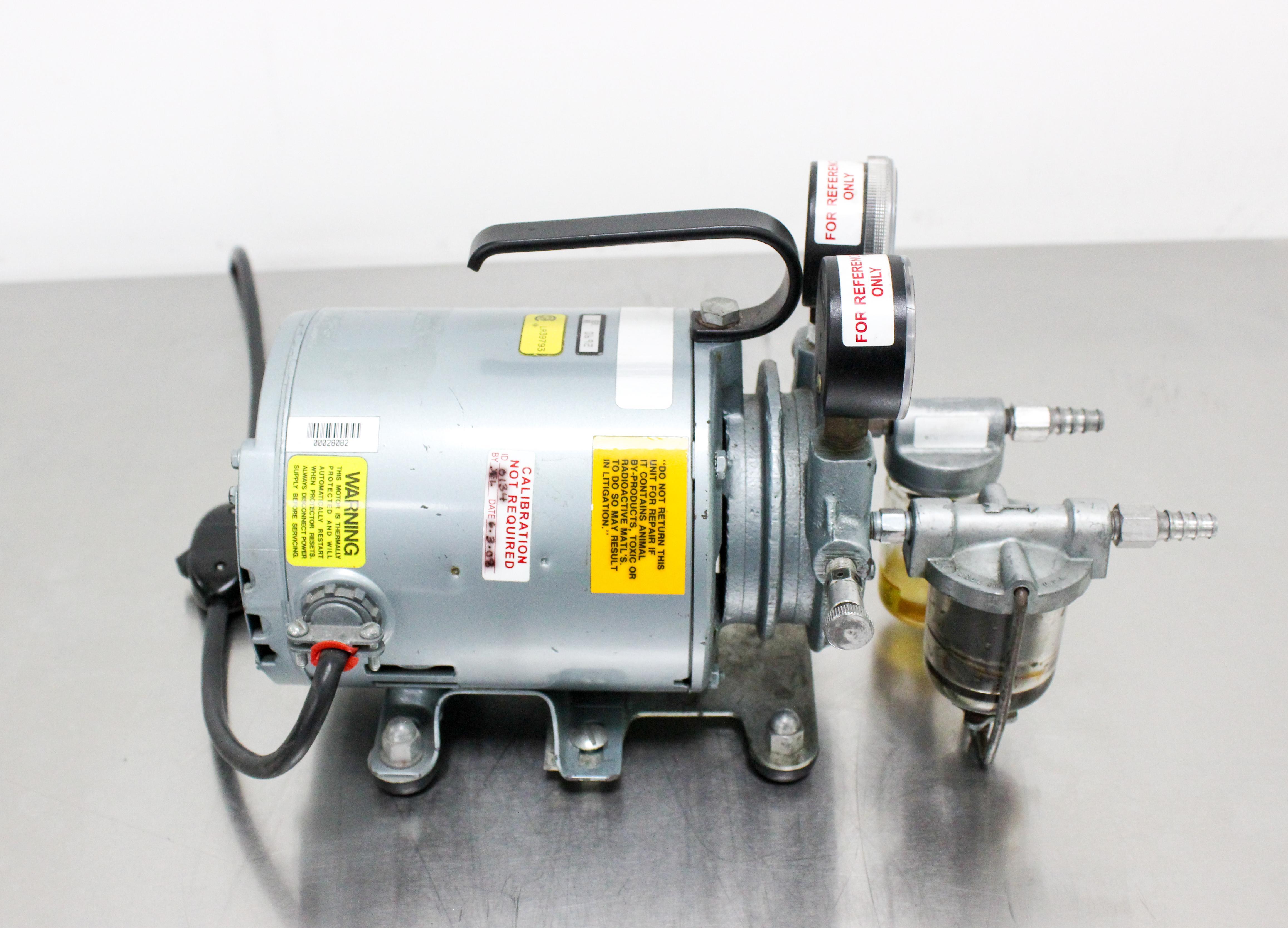 Emerson SA55JXGTD-4144 Pump Vacuum Pump 0.17 HP 1725 RPM 115 V 60
