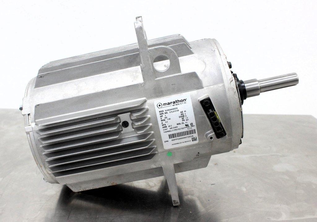 Marathon 5K49QN6300DS Motor Fan 3HP 3PH 460V 1130 RPM Good Condition