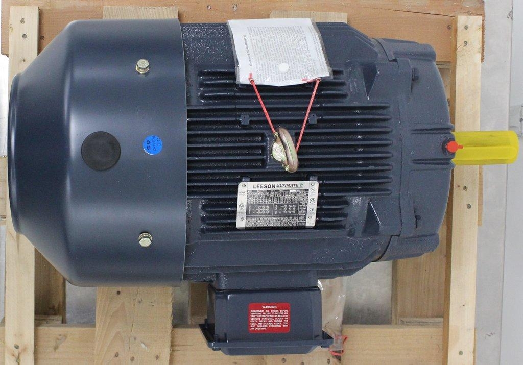 Leeson D256T17FB8A Motor 20HP 3-Phase 1800 RPM 230/460V TEFC Cast Iron