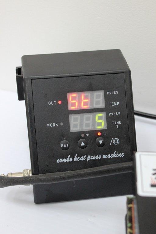 Combo Heat Press Machine HP2305IN1 Heat Press Sublimation 988F 120V 60Hz