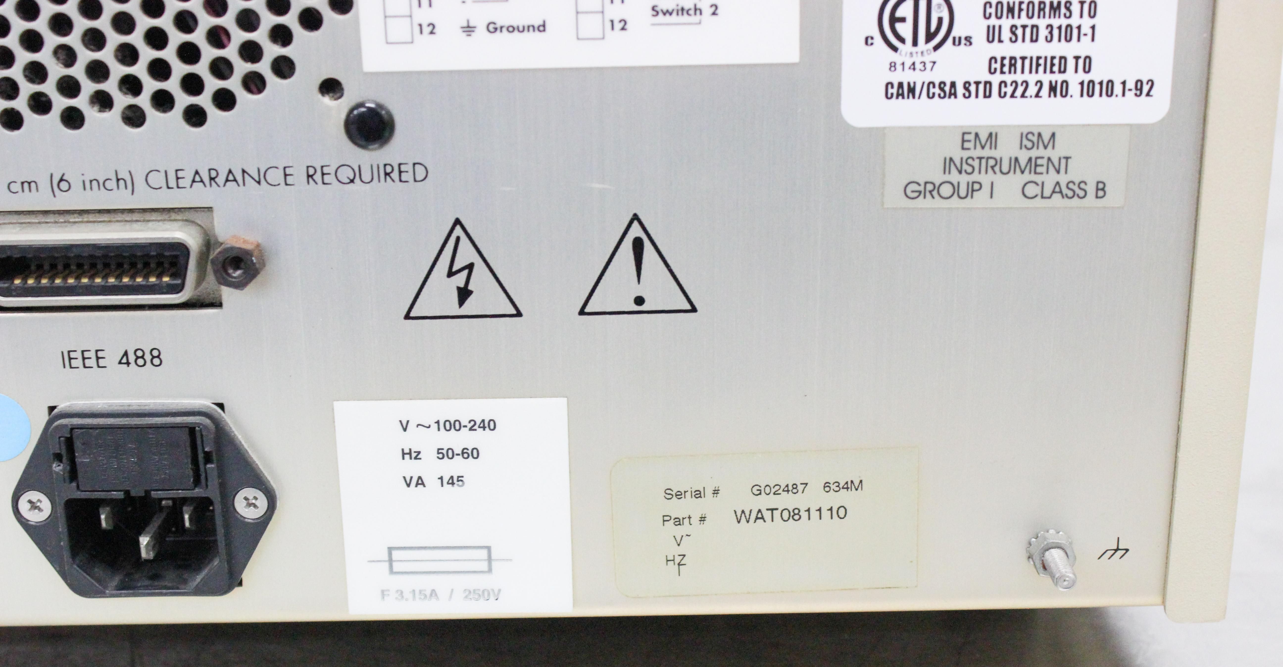 Waters 2487 HPLC Detector for UV/Vis with 4-40C Range - AS-IS, United States