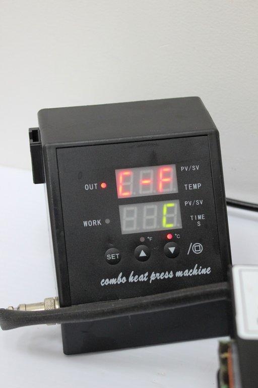 Combo Heat Press Machine HP2305IN1 Heat Press Sublimation 988F 120V 60Hz