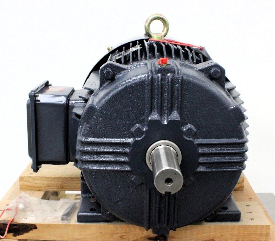 Leeson D256T17FB8A Motor 20HP 3-Phase 1800 RPM 230/460V TEFC Cast Iron