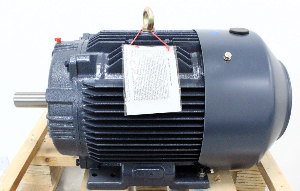 Leeson D256T17FB8A Motor 20HP 3-Phase 1800 RPM 230/460V TEFC Cast Iron