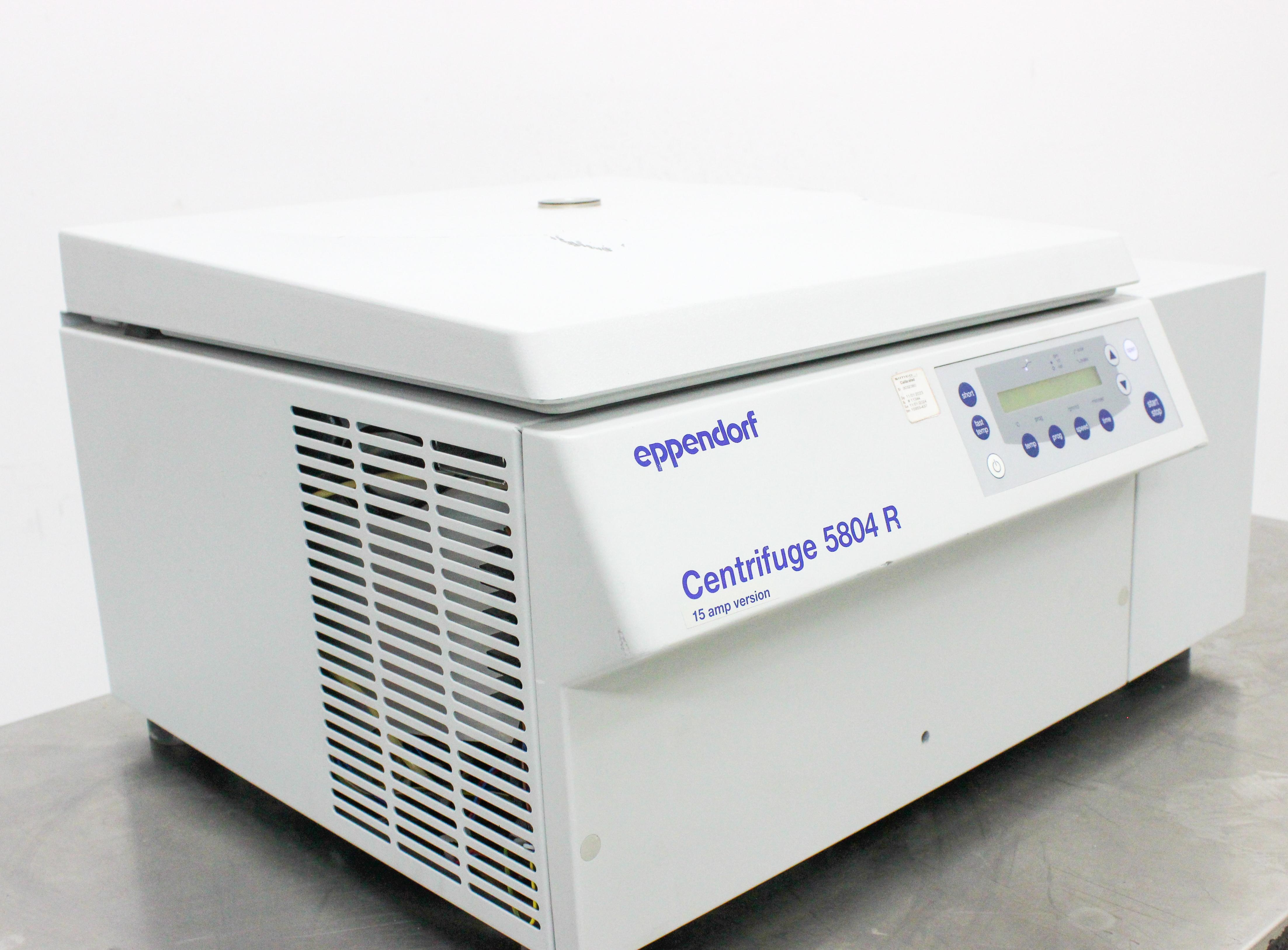 Eppendorf 5804R Refrigerated Benchtop Centrifuge with Rotor 14000 RPM