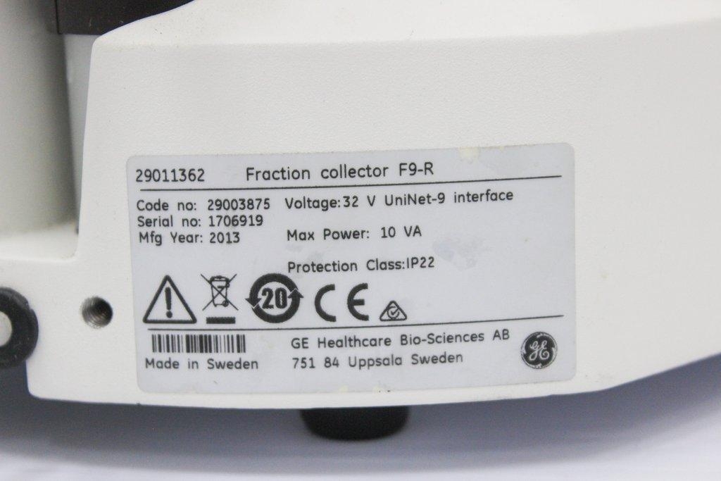 GE Healthcare Fraction Collector F9-R Chemistry Liquid Handling 32V 2013 Sweden