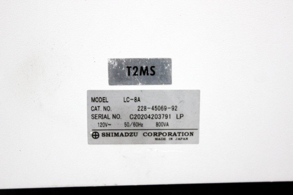 Shimadzu LC-8A Preparative Chromatography Pump 120V 50/60Hz 45 lb Powers On