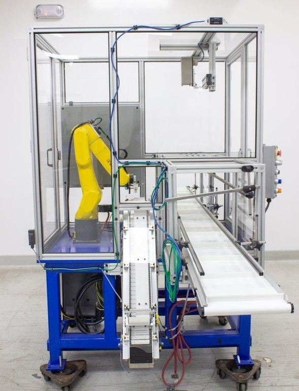 IDI Automated Test Tube Robot Cell Custom Cell 200iD/7L 6 Axis 7kg 911mm 2020