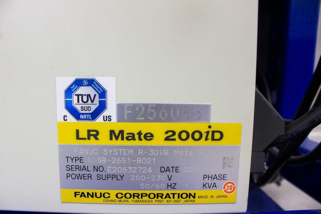 IDI Automated Test Tube Robot Cell Custom Cell 200iD/7L 6 Axis 7kg 911mm 2020