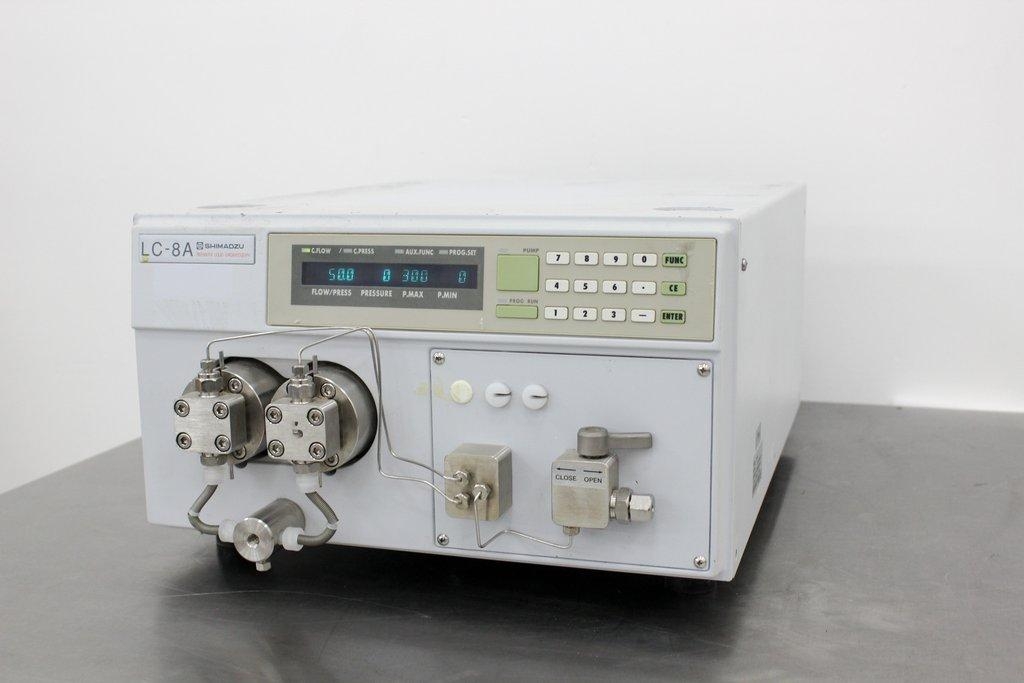 Shimadzu LC-8A Preparative Chromatography Pump 120V 50/60Hz 45 lb Powers On
