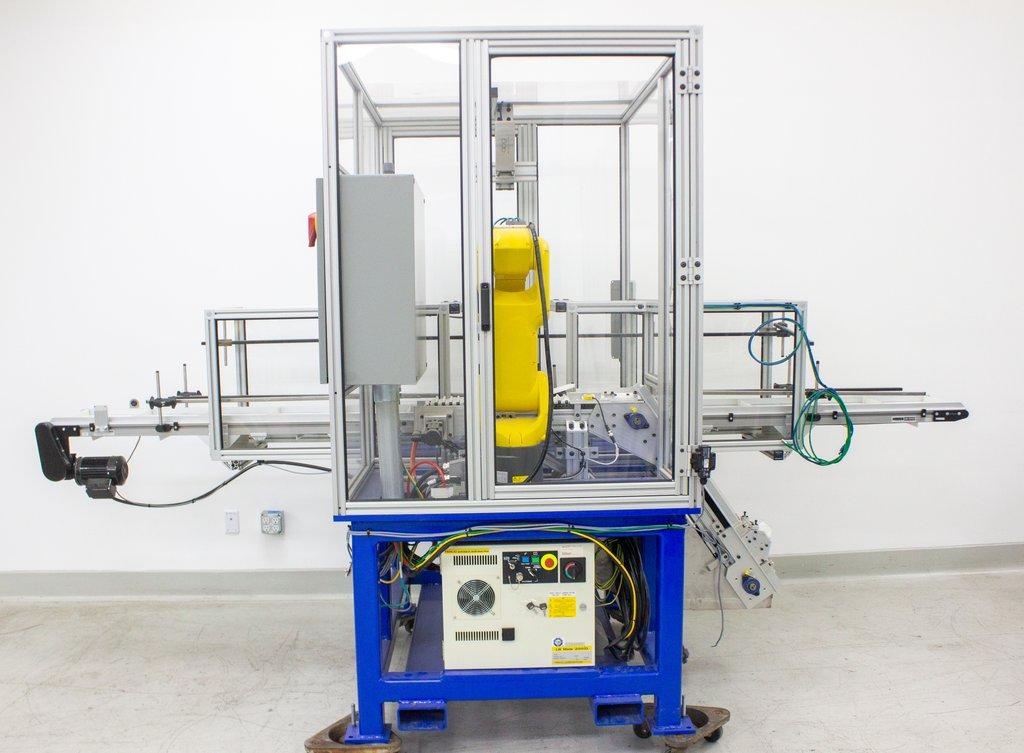 IDI Automated Test Tube Robot Cell Custom Cell 200iD/7L 6 Axis 7kg 911mm 2020