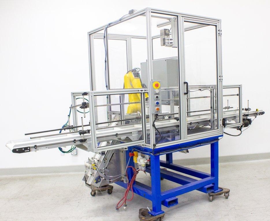 IDI Automated Test Tube Robot Cell Custom Cell 200iD/7L 6 Axis 7kg 911mm 2020