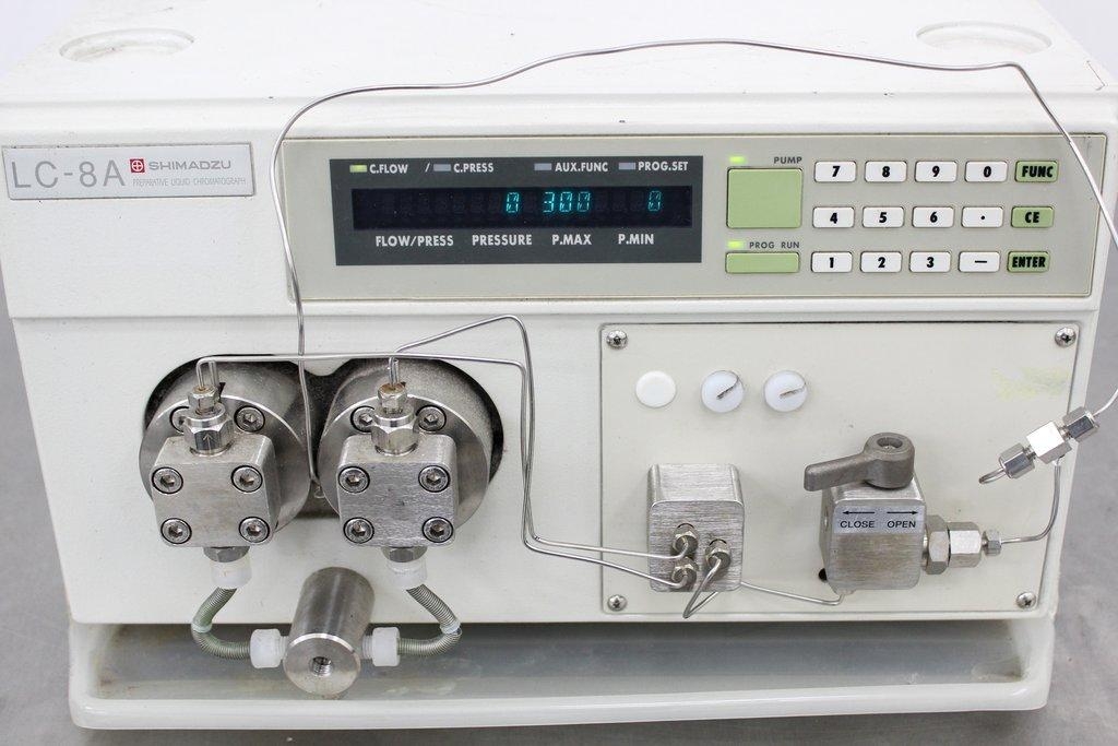 Shimadzu LC-8A Preparative Liquid Chromatography Pump 120V 50/60Hz Good