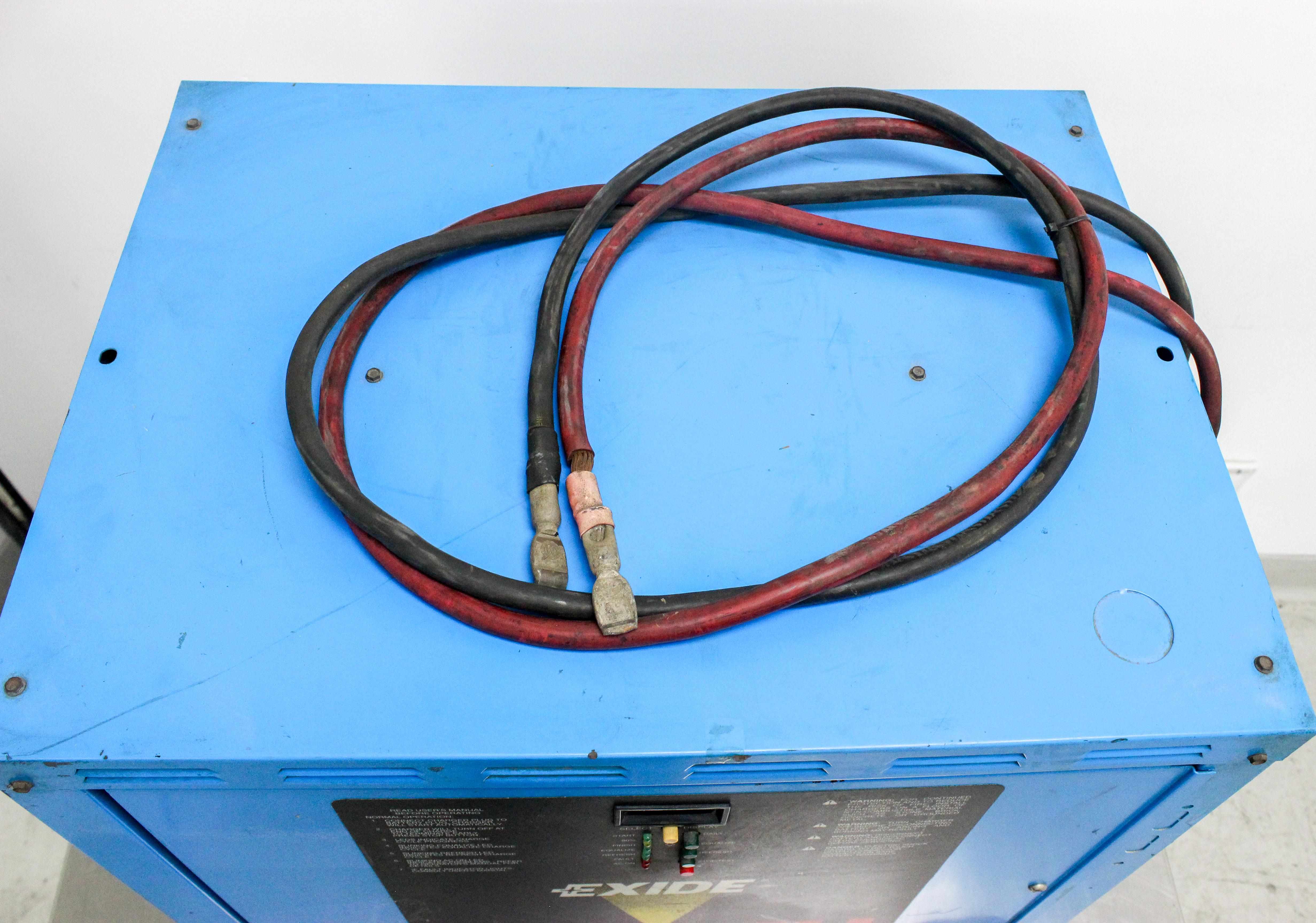 Exide D3E-12-850B Battery Charger Industrial Depth Lead-Acid 850AH 24V Fair