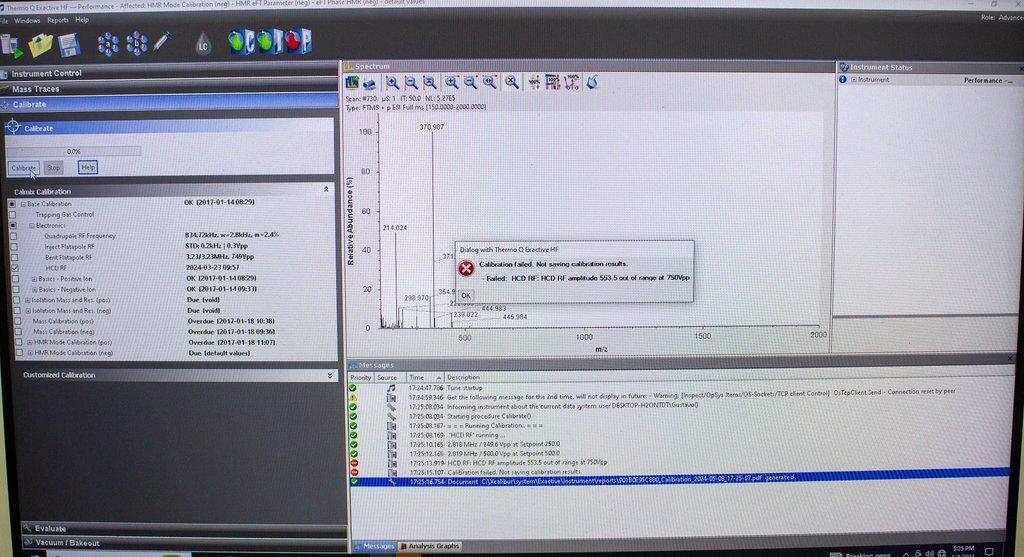 Thermo Q Exactive HF Mass Spectrometer System Mass Spec Good Condit