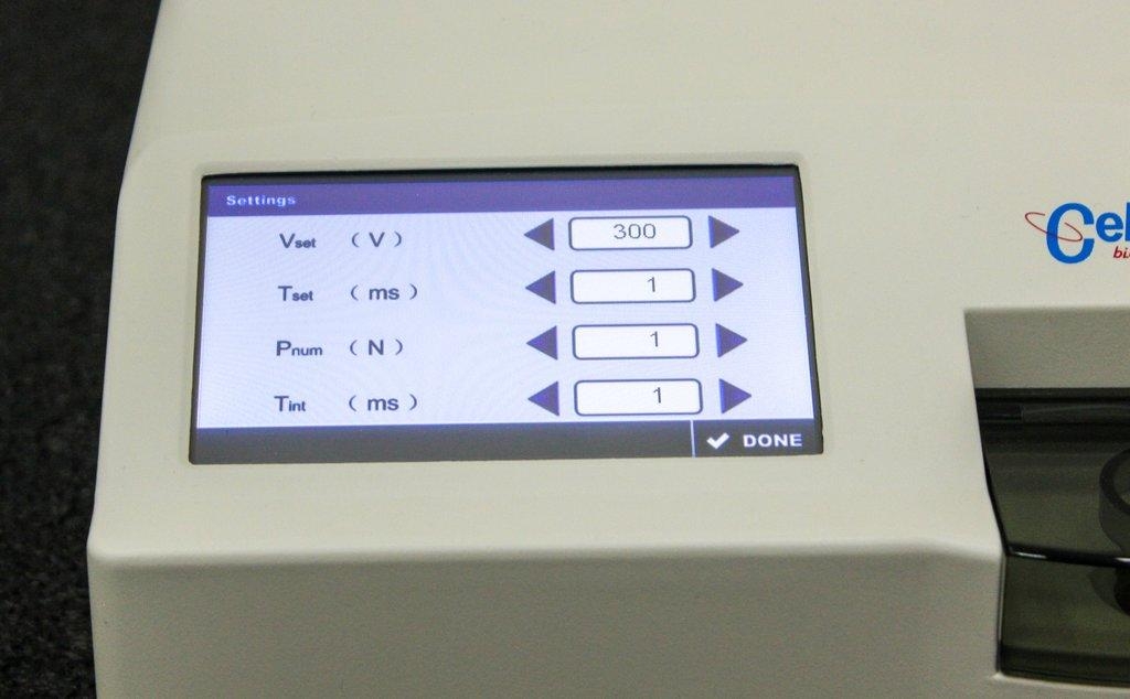 Celetrix CTX-1500A Cell Electroporator Electroporation High Efficiency Low Toxicity