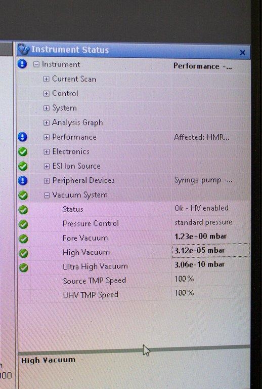 Thermo Q Exactive HF Mass Spectrometer System Mass Spec Good Condit