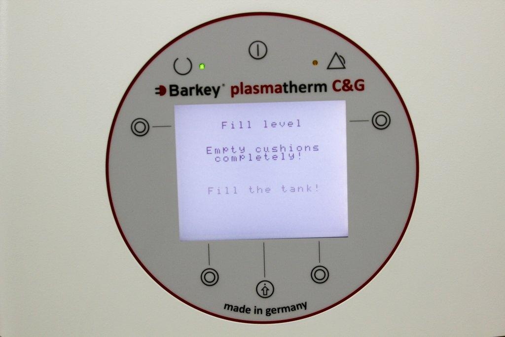 Barkey Plasmatherm C&G Chiller Heater Plasma Warmer 100-120V Heating System