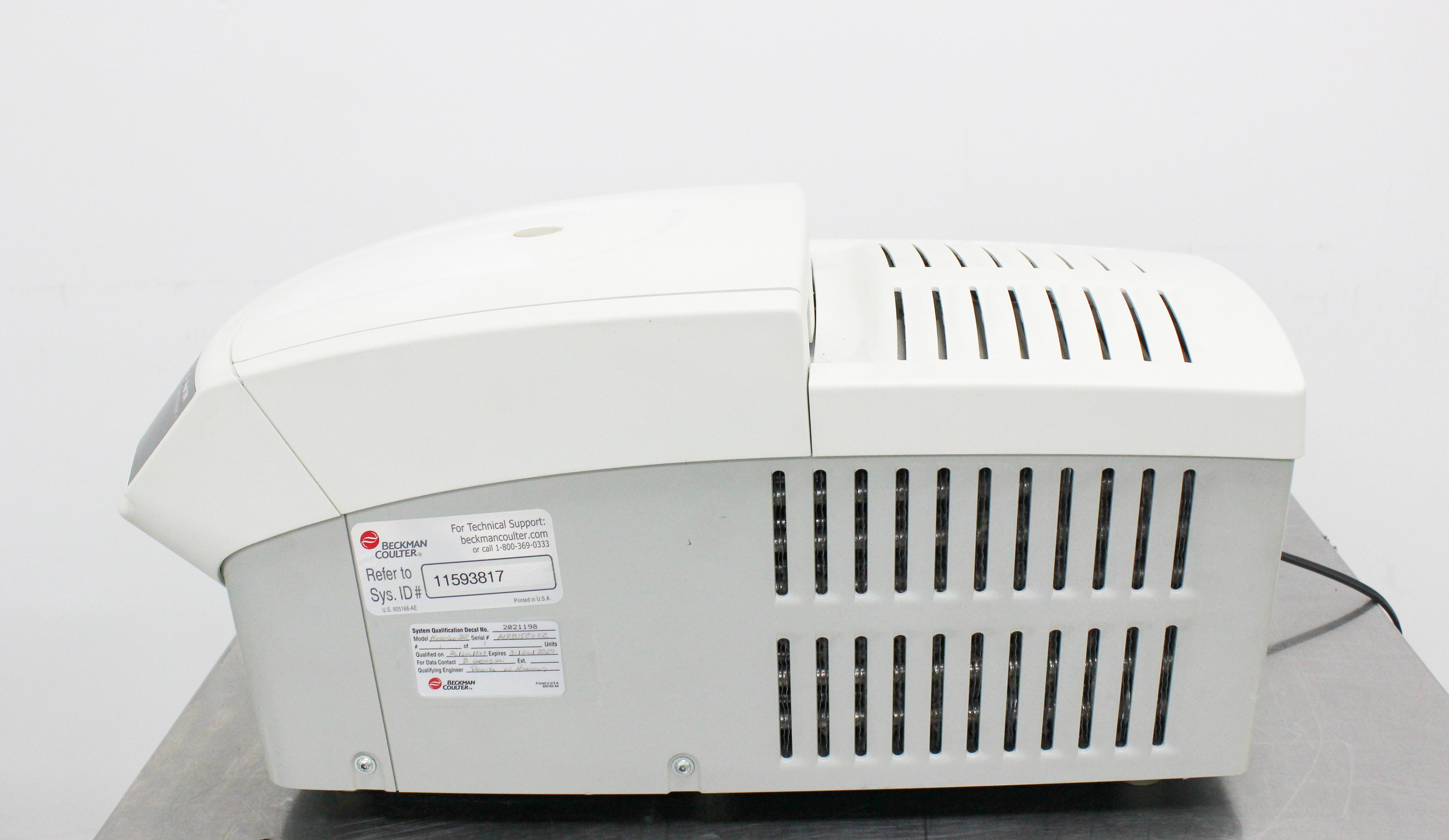 Beckman Microfuge 20R Benchtop Microcentrifuge -10C to +40C 15000